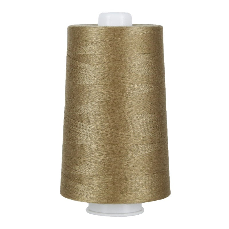 Superior Threads Omni serger thread assortment display with 24 colors and 6000-yard durable poly core cones.