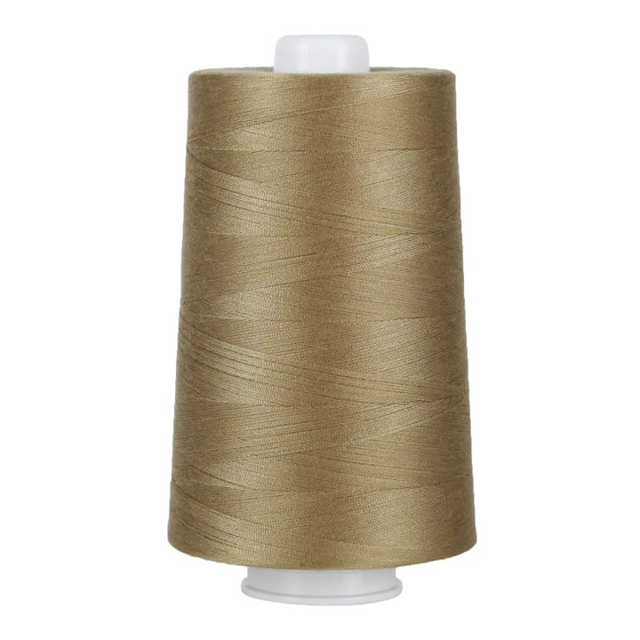 Superior Threads Omni serger thread assortment display with 24 colors and 6000-yard durable poly core cones.