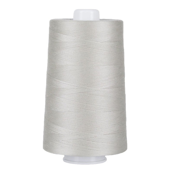 Superior Threads Omni serger thread assortment display with 24 colors and 6000-yard durable poly core cones.