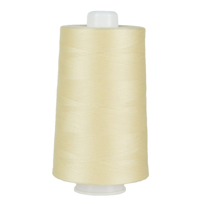Superior Threads Omni serger thread assortment display with 24 colors and 6000-yard durable poly core cones.