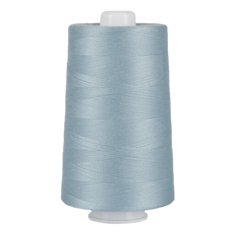 Superior Threads Omni serger thread assortment display with 24 colors and 6000-yard durable poly core cones.