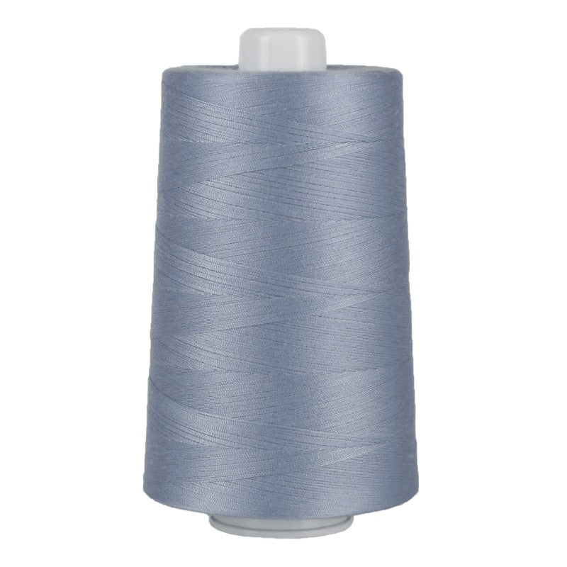 Superior Threads Omni serger thread assortment display with 24 colors and 6000-yard durable poly core cones.