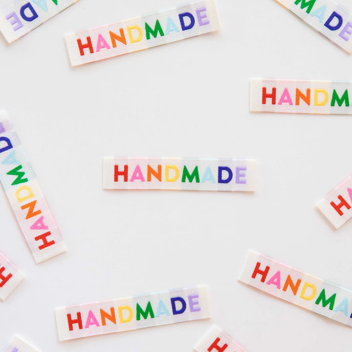 Colorful Handmade - Woven Label by Sarah Hearts
