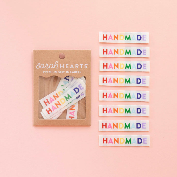 Colorful Handmade - Woven Label by Sarah Hearts