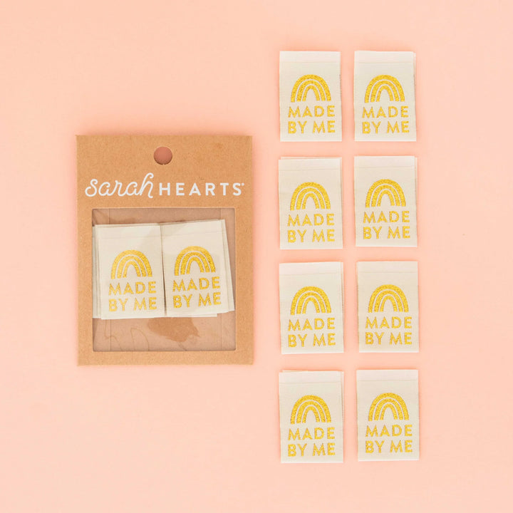 Made by Me Gold - Woven Label by Sarah Hearts