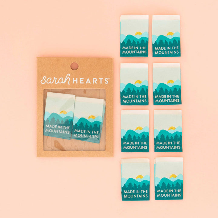 Made in the Mountains - Woven Label by Sarah Hearts