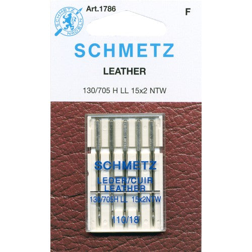Machine Needles - Leather - Sizes 90/14 or 110/18 (5 per pkg)