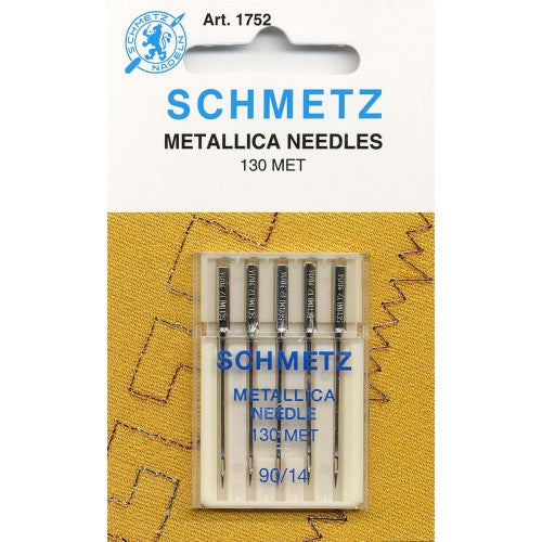 Machine Needles - Metallic - Sizes 80/12 or 90/14 (5 per pkg)