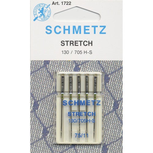 Machine Needles - Stretch - Sizes 75/11 or 90/14 (5 count)