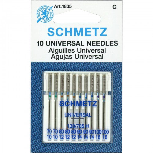 Machine Needles - Universal - Mixed Size Packs (5 or 10 count)