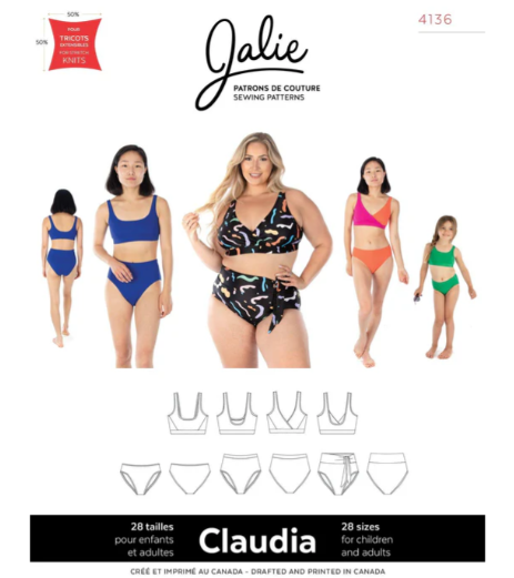 Pattern - Jalie - Claudia Bikinis
