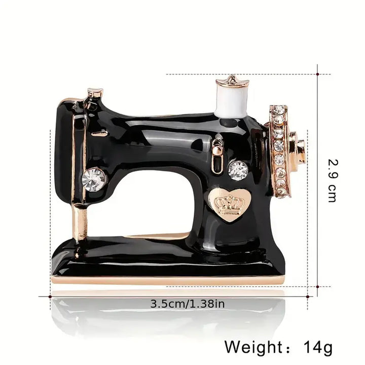 Brooch - Classic Sewing Machine