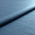 Soft Wash Linen - Navy color – 100% prewashed medium-weight linen, ideal for dresses, skirts, jackets, and jumpsuits