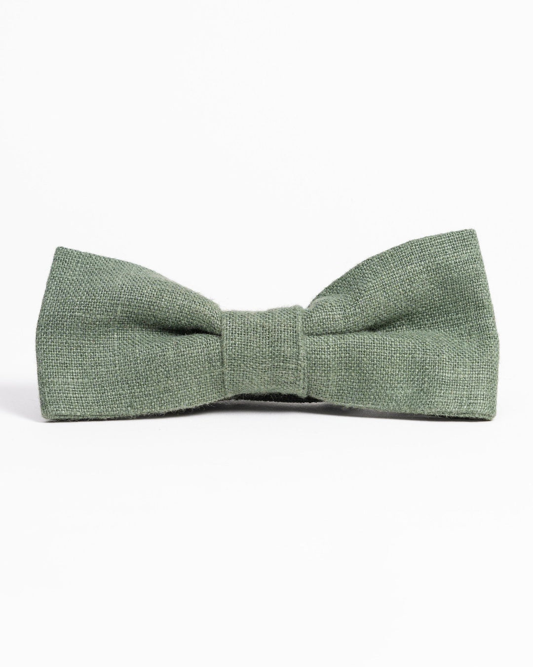 Handmade men's linen bowtie in fall/winter colors with adjustable strap and hidden clasp.