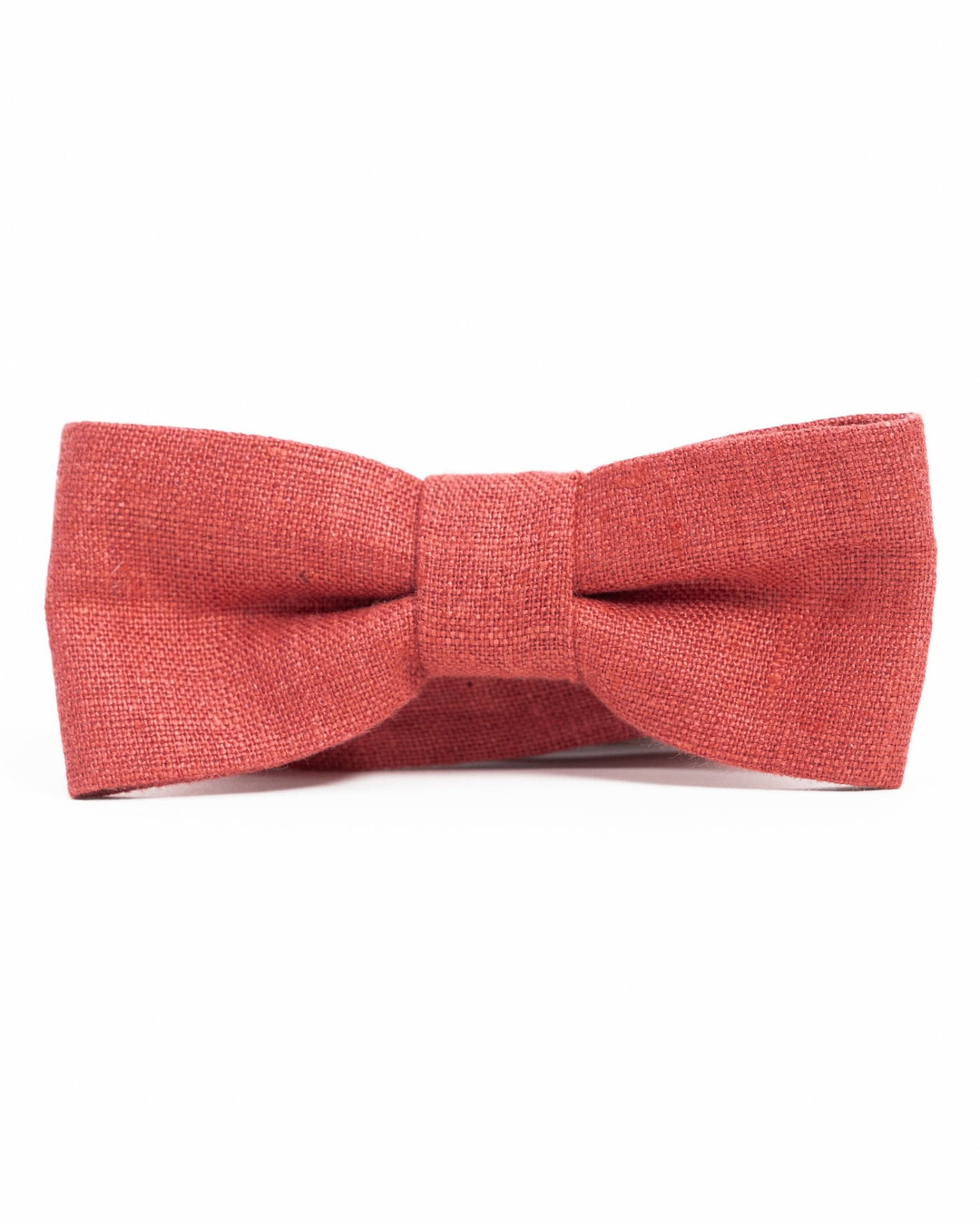 Handmade Men's Linen Bowtie in Spring/Summer colors with adjustable strap