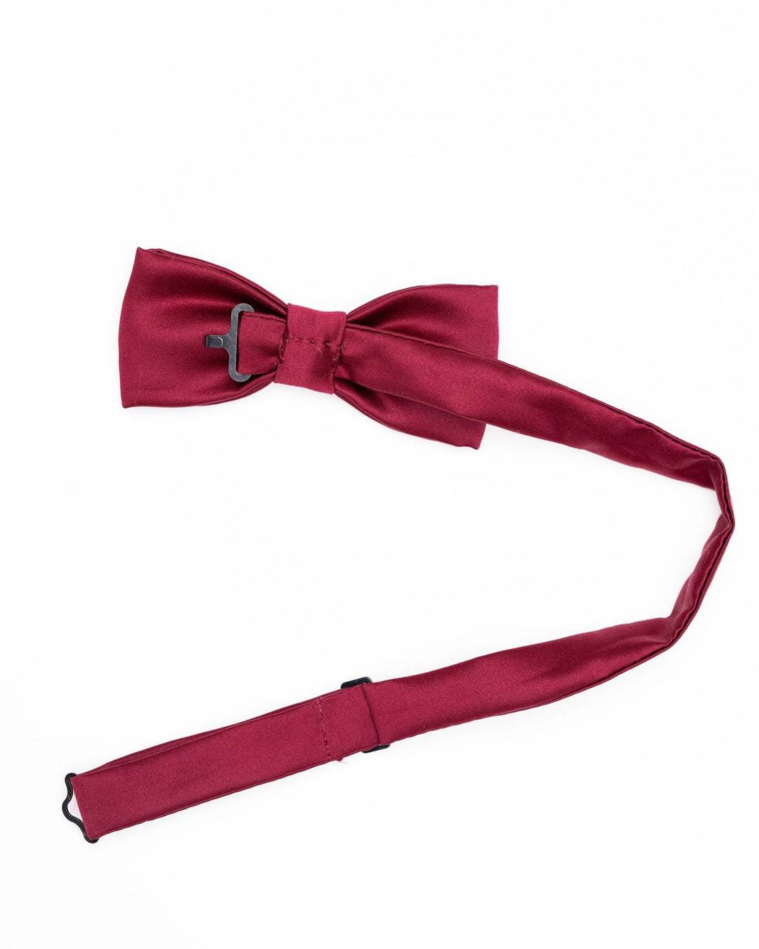 Satin bowtie in elegant fall/winter hues, perfect for formal occasions.