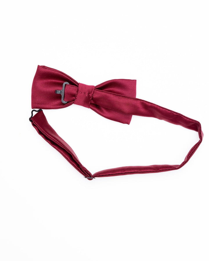 Handcrafted satin bowtie in soft spring/summer hues, perfect for weddings and formal events