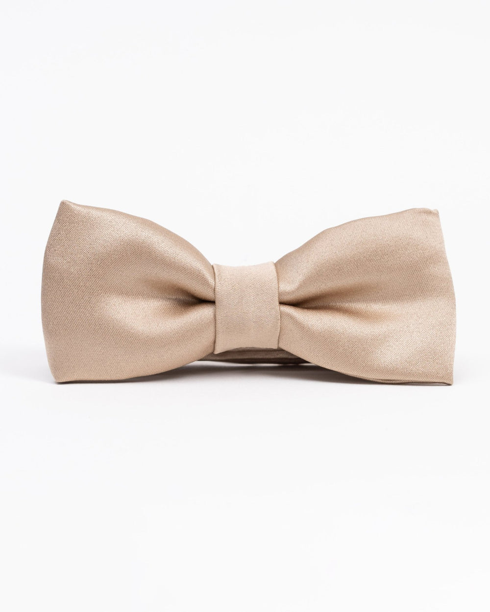 Satin bowtie in elegant fall/winter hues, perfect for formal occasions.