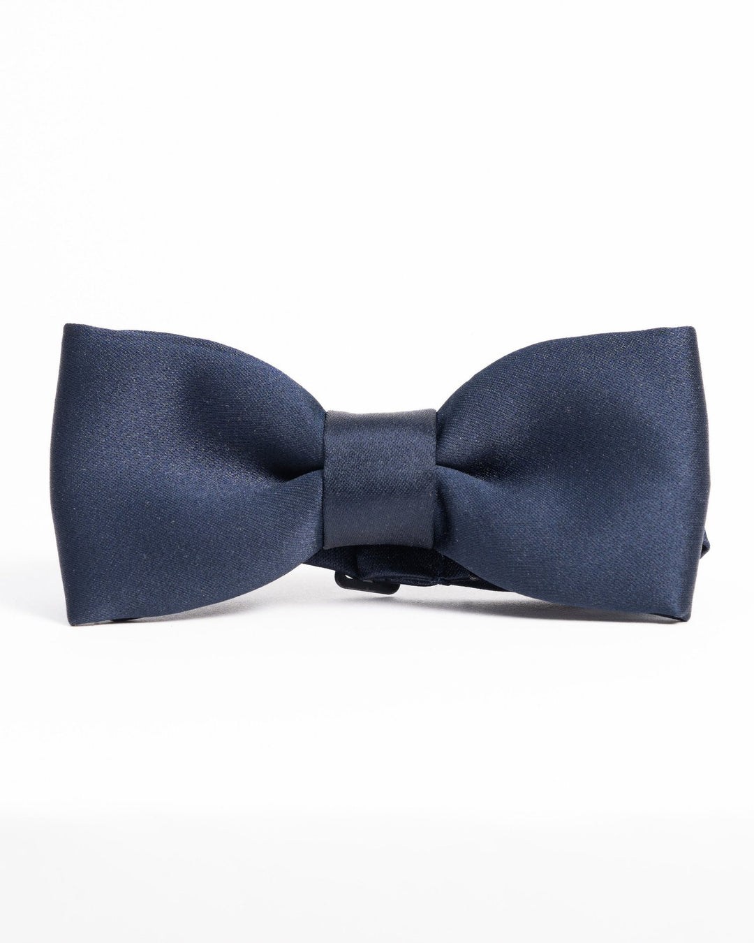 Satin bowtie in elegant fall/winter hues, perfect for formal occasions.