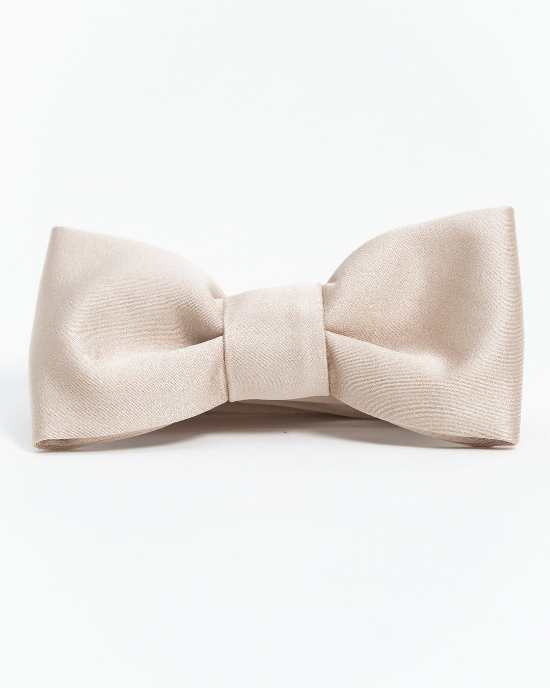 Handcrafted satin bowtie in soft spring/summer hues, perfect for weddings and formal events