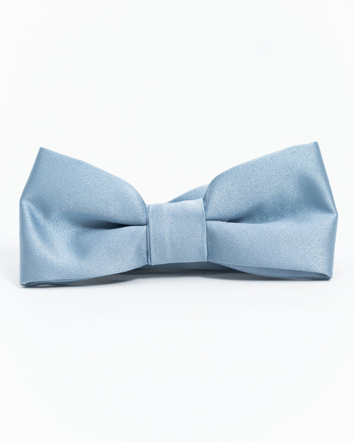 Handcrafted satin bowtie in soft spring/summer hues, perfect for weddings and formal events