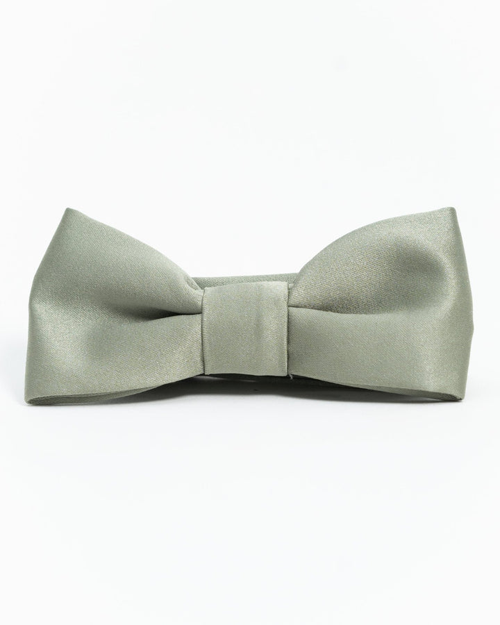 Handcrafted satin bowtie in soft spring/summer hues, perfect for weddings and formal events