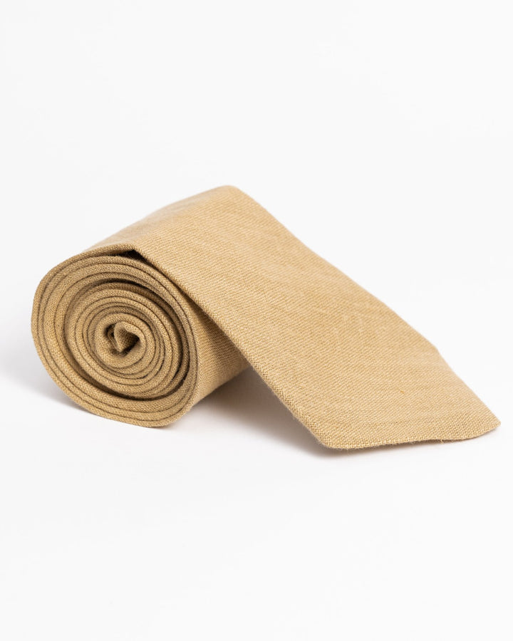 Handmade men's linen ties in fall/winter colors, perfect for weddings and special events