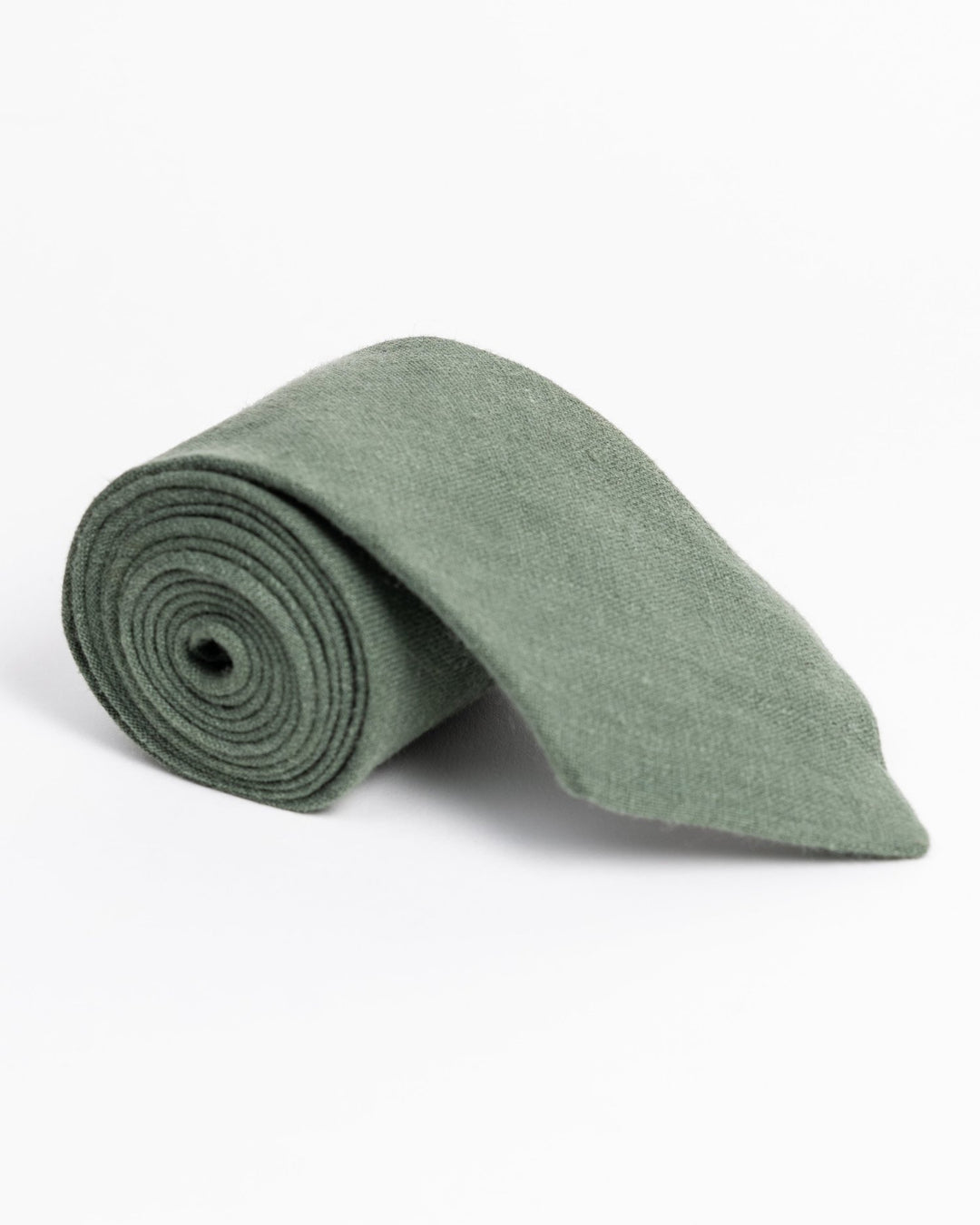 Handmade men's linen ties in fall/winter colors, perfect for weddings and special events