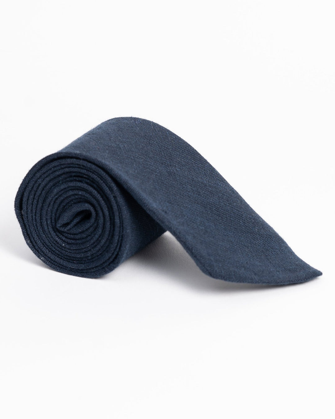 Handmade men's linen ties in fall/winter colors, perfect for weddings and special events