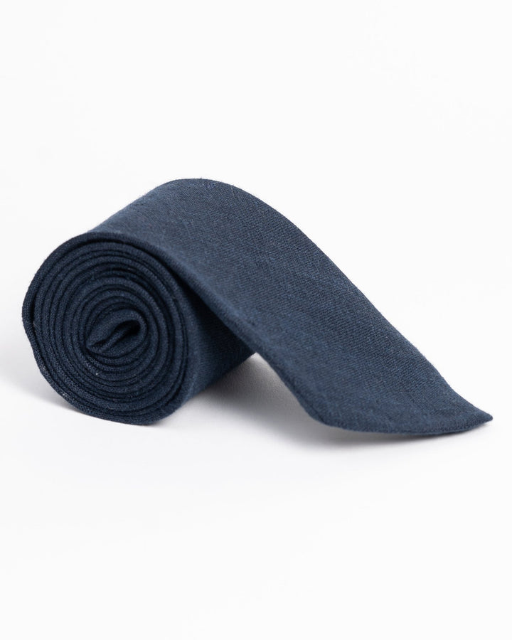 Handmade men's linen ties in fall/winter colors, perfect for weddings and special events
