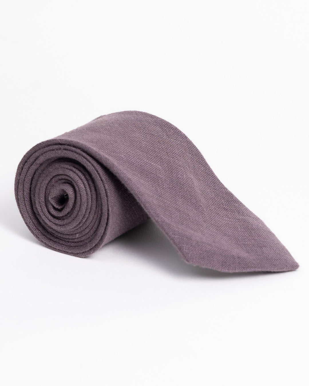 Handmade men's linen ties in fall/winter colors, perfect for weddings and special events