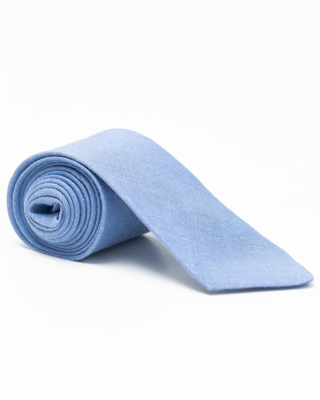 Elegant linen tie in seasonal colors, handcrafted in Asheville for a perfect fit.