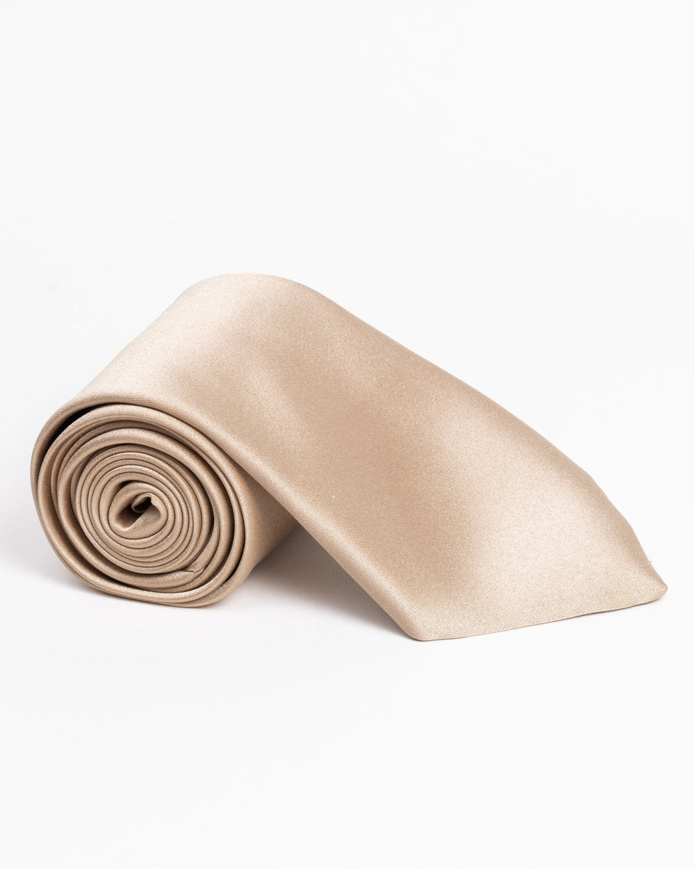 Handmade men's satin necktie in fall/winter colors with a polished finish.