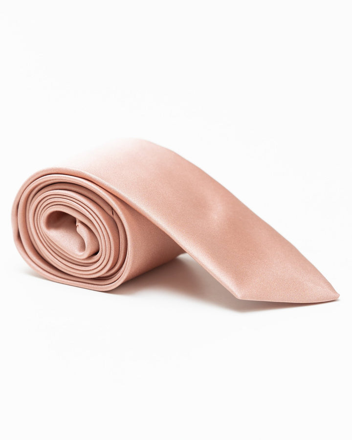 Men's satin tie in spring/summer colors, handcrafted in Asheville.