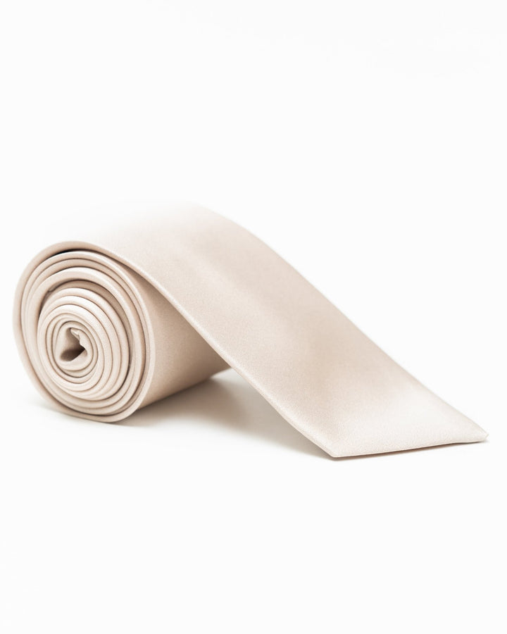 Men's satin tie in spring/summer colors, handcrafted in Asheville.