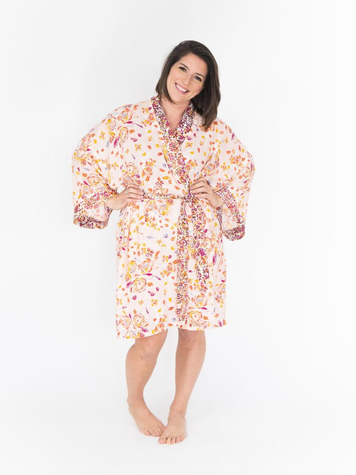 Signature Robe: "Floral Kiss"