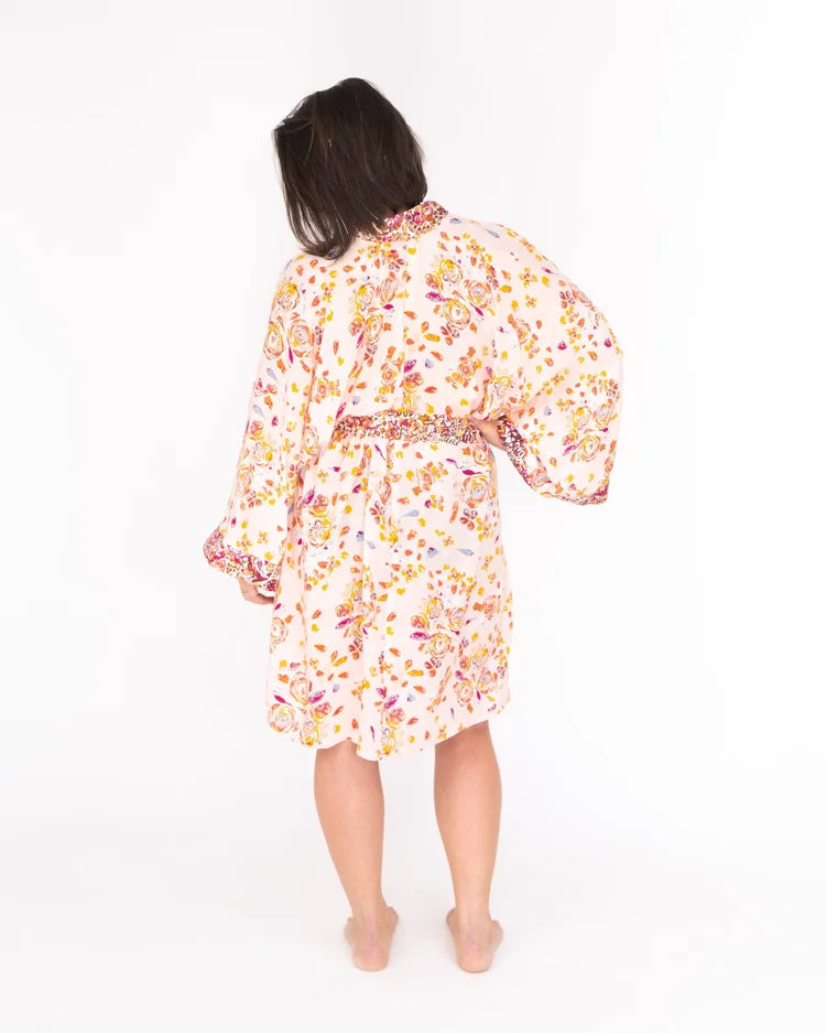 Signature Robe: "Floral Kiss"