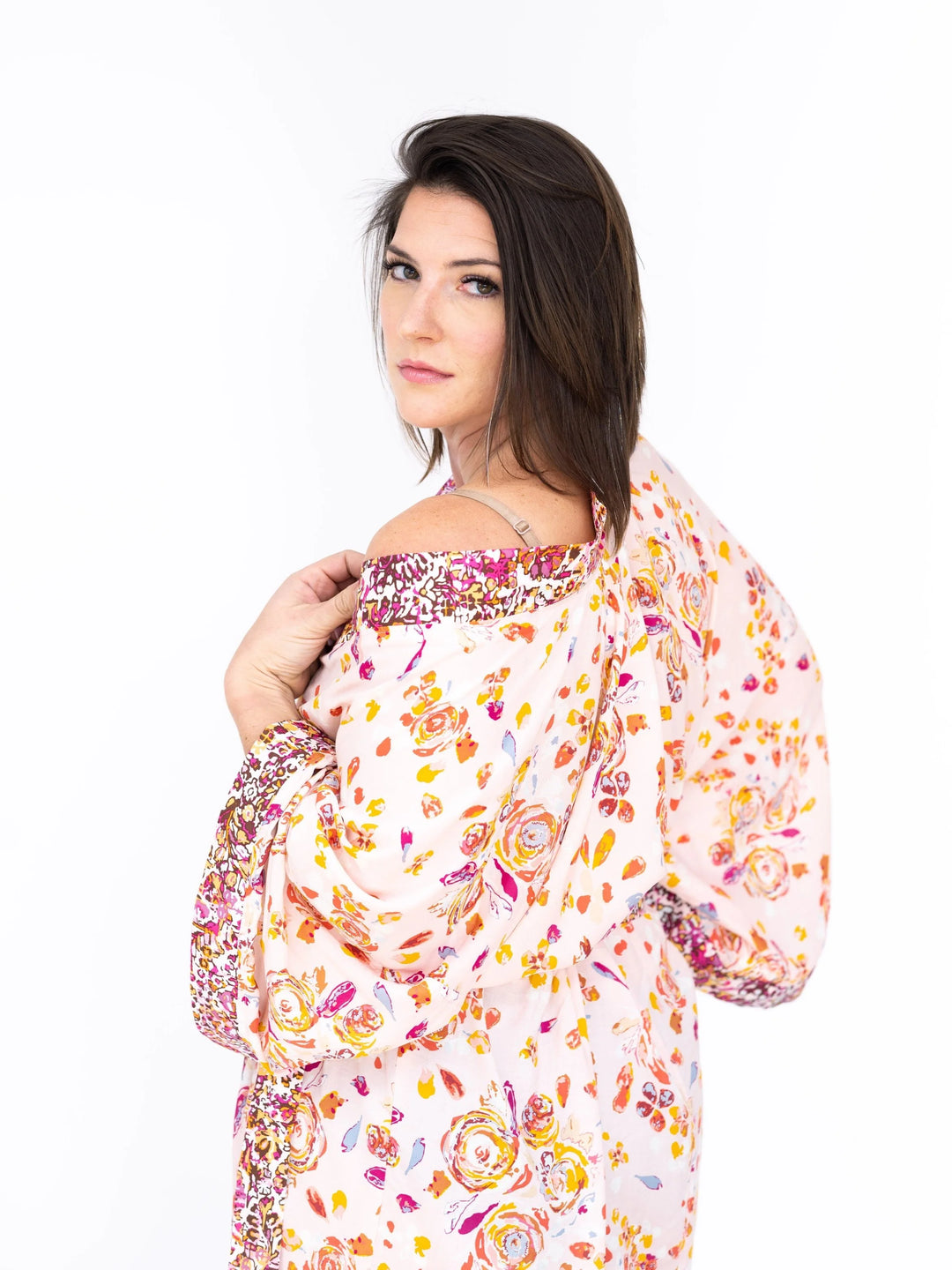 Signature Robe: "Floral Kiss"