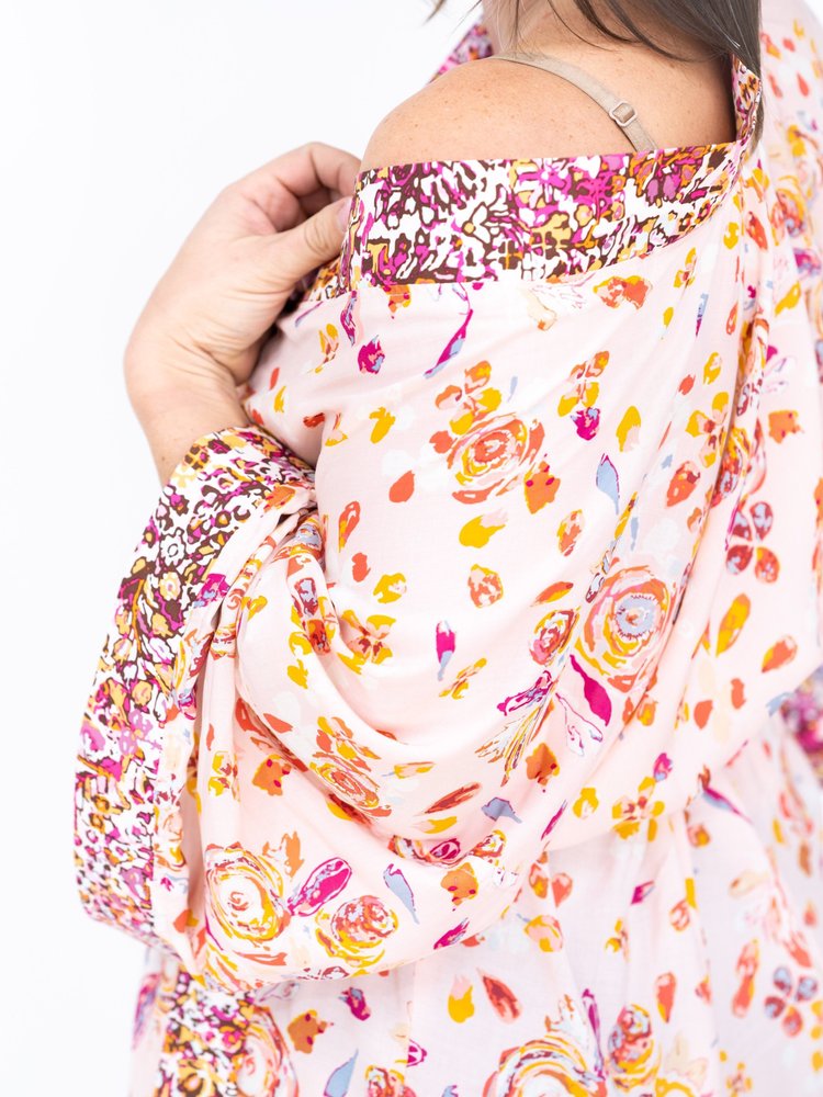 Signature Robe: "Floral Kiss"