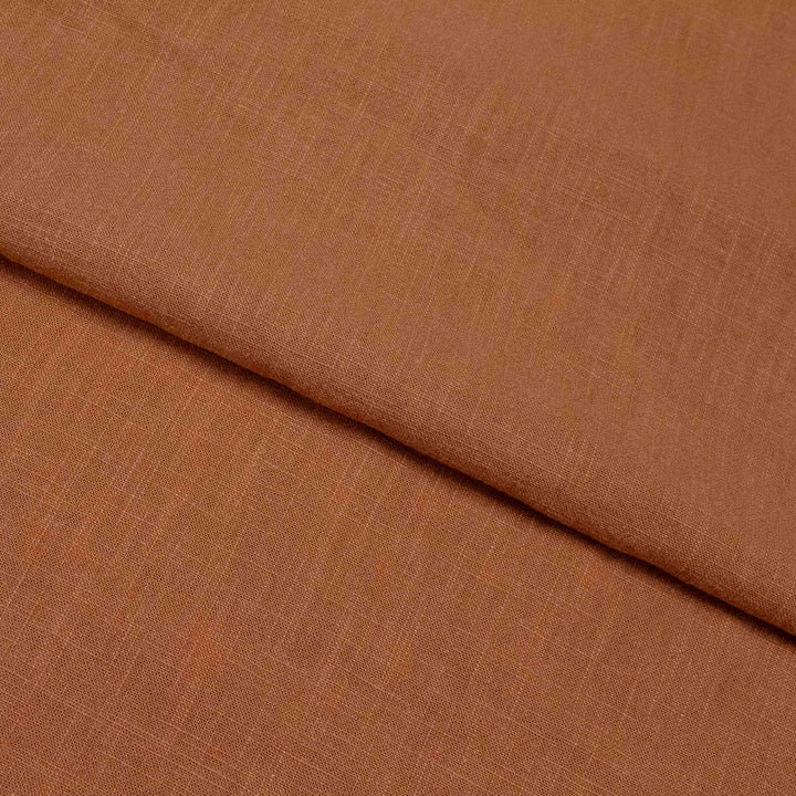 Linen Plain Weave - Brick
