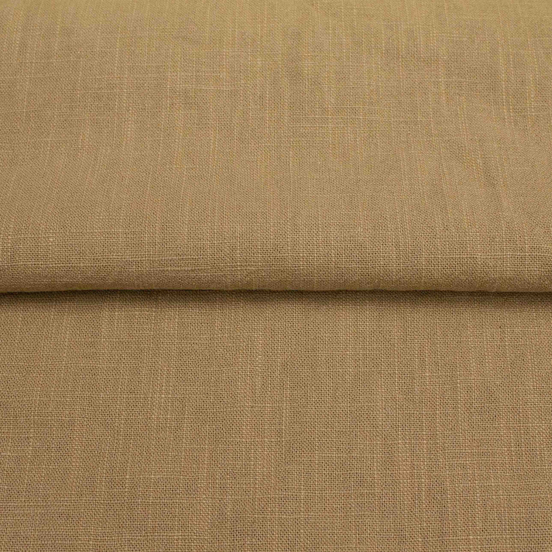 Linen Plain Weave - Camel