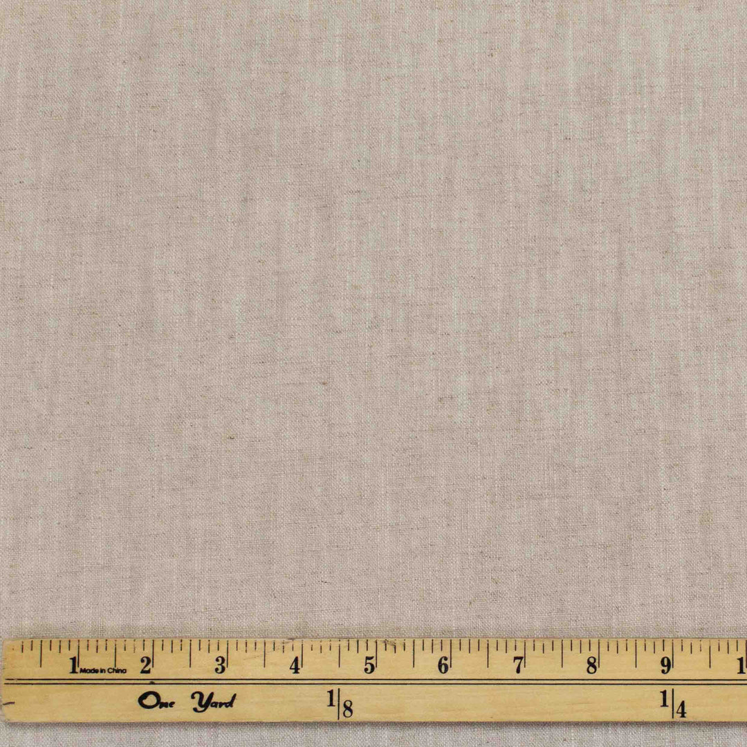 Linen Plain Weave - Deep Beige