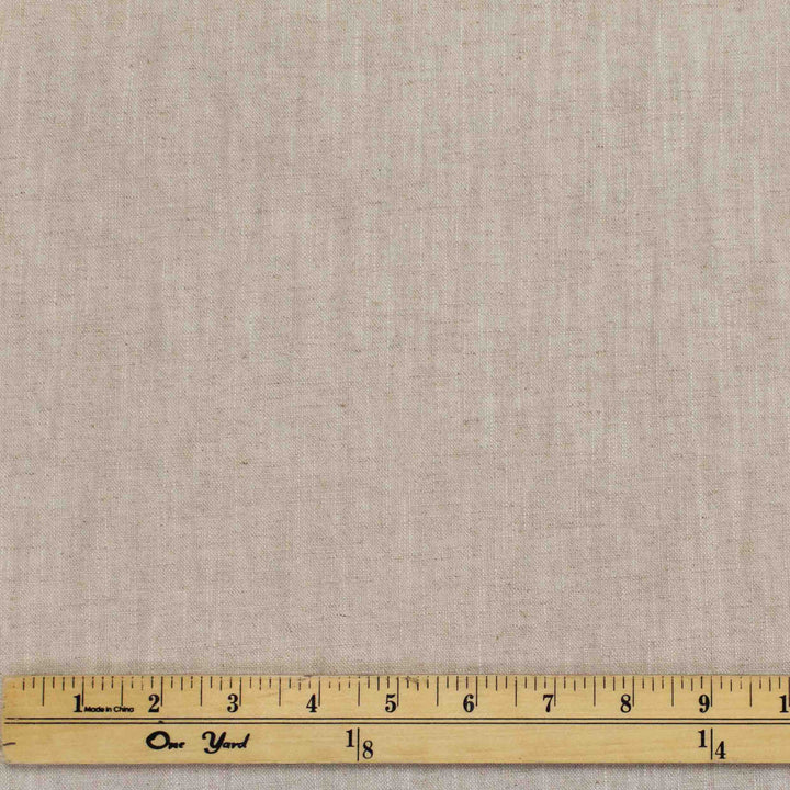 Linen Plain Weave - Deep Beige