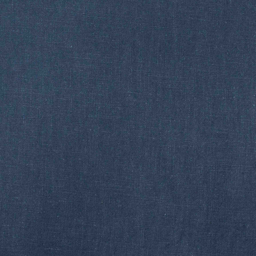 Linen Plain Weave - Navy