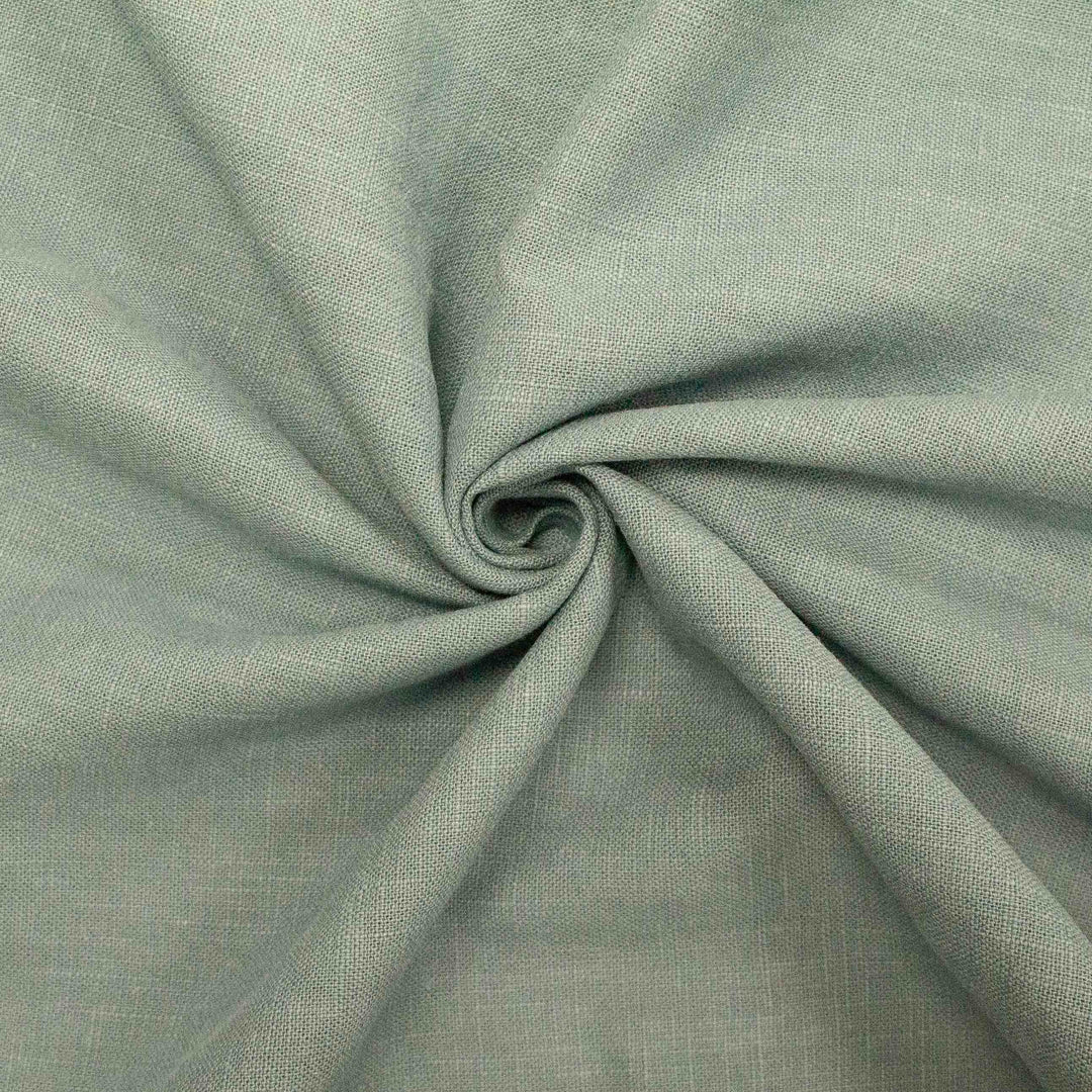 Linen Plain Weave - Pale Green