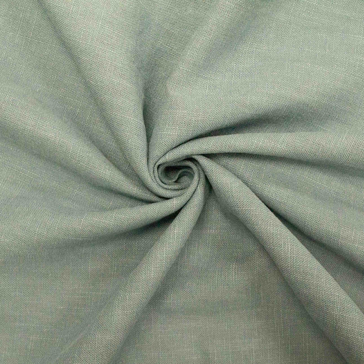 Linen Plain Weave - Pale Green