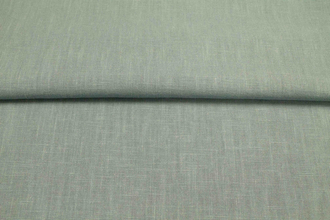 Linen Plain Weave - Pale Green