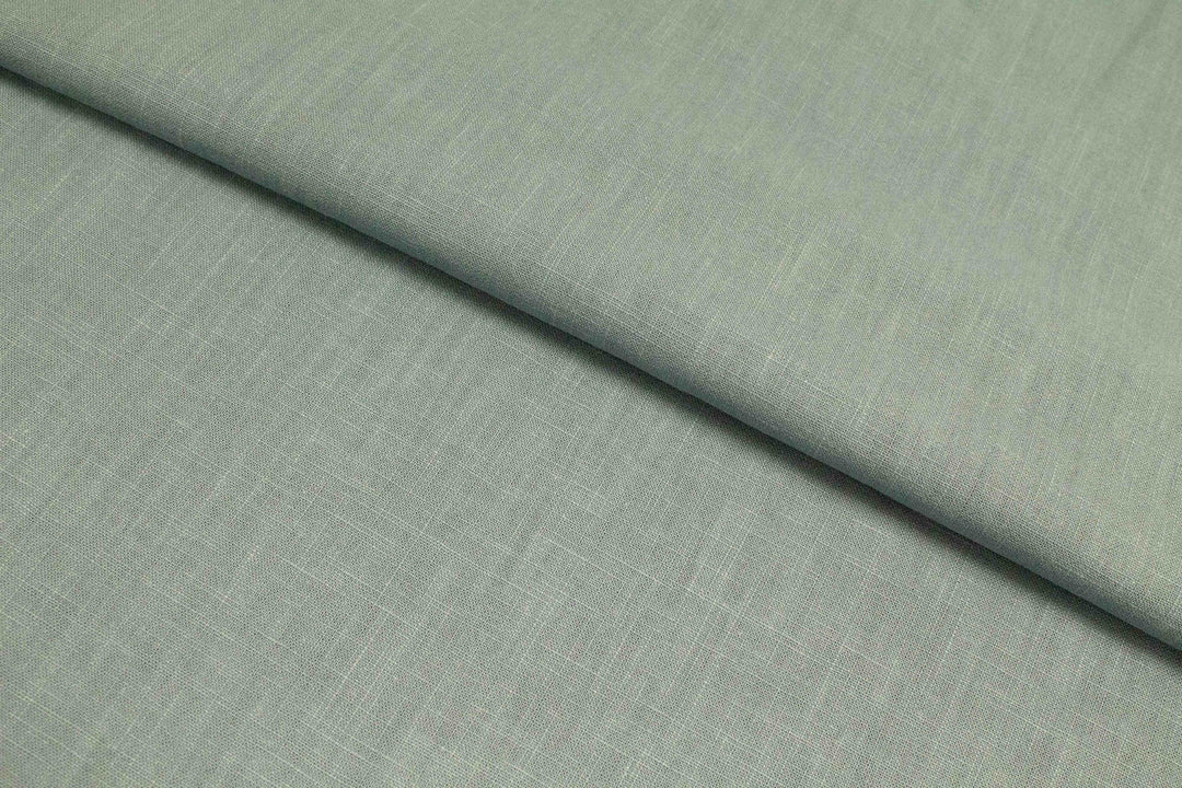 Linen Plain Weave - Pale Green