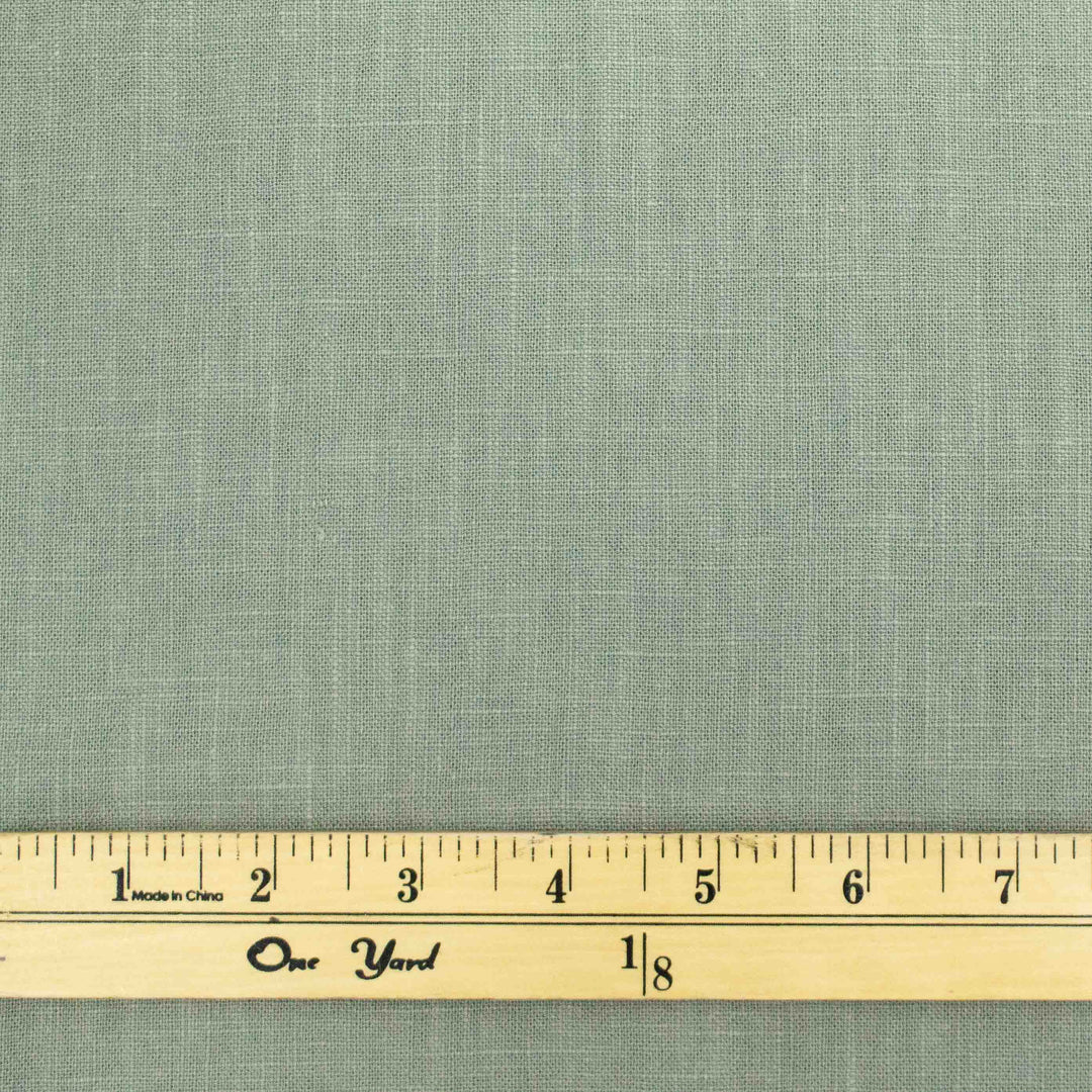 Linen Plain Weave - Pale Green