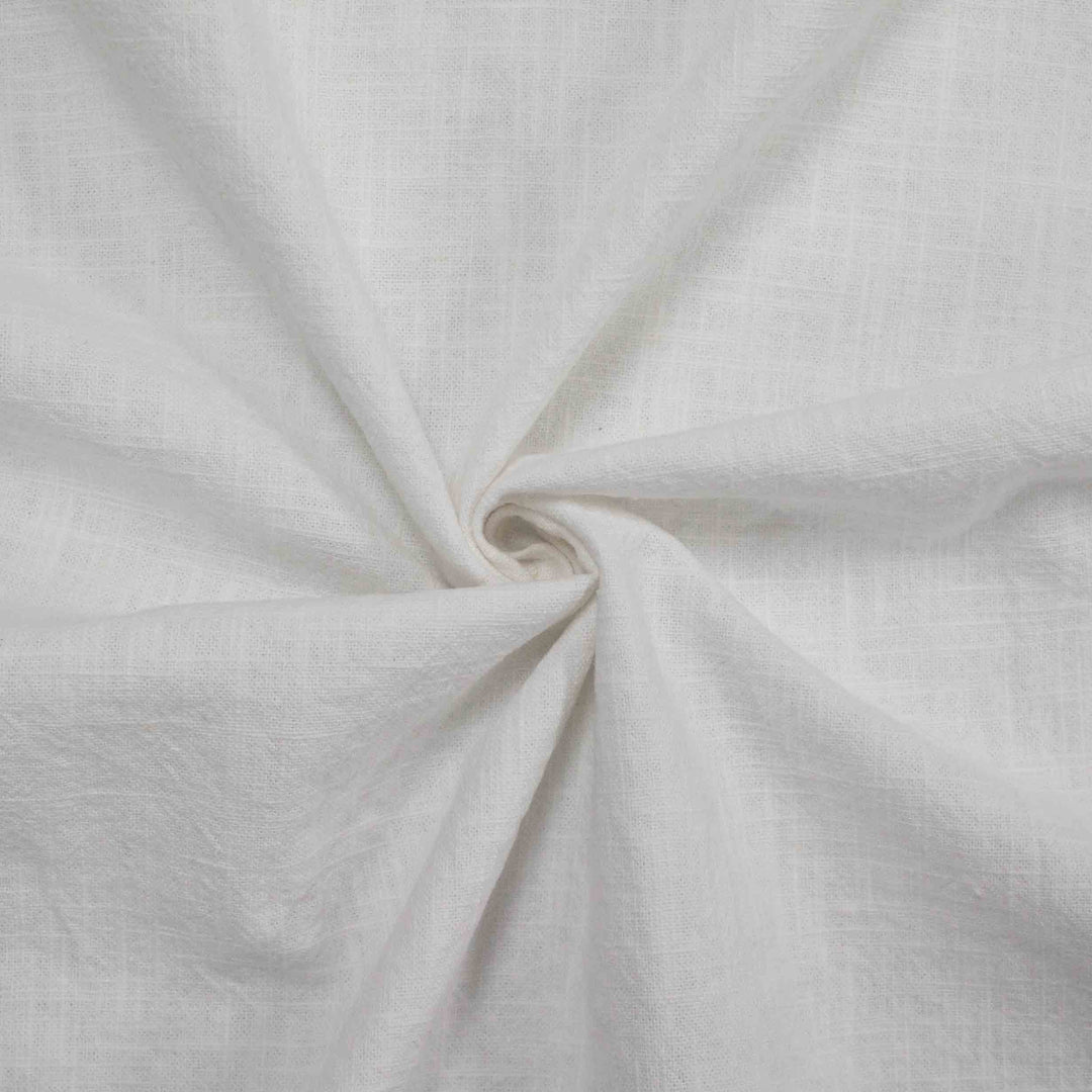 Linen Plain Weave - White